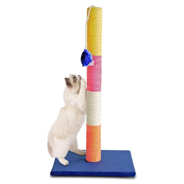 Rascador para Gatos GOLDEN KING Torre de Entretenimiento 72 cm con Catnip Líquido