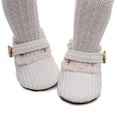 thumbnail image 2 of Seyurigaoka Baby Girls Padded Soft Soled Shoes Cartoon Bear Non-slip Indoor Outdoor Toddler Winter Shoes, 2 of 3