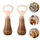 thumbnail image 5 of 2 abridores de botellas de cerveza manuales con mango de madera, 5 of 6