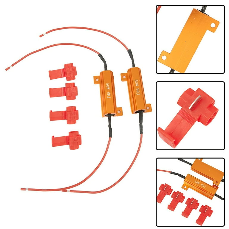 Décodeur De LED De Décodeur De Phare 12 V, Résistance De Charge De LED