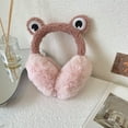 thumbnail image 2 of Lolita for Frog Earmuffs Fleece Ear Warmers Foldable Earmuffs Fleece Earflaps Headband for Kids Boys Girls Unisex Ear-ca, 2 of 19