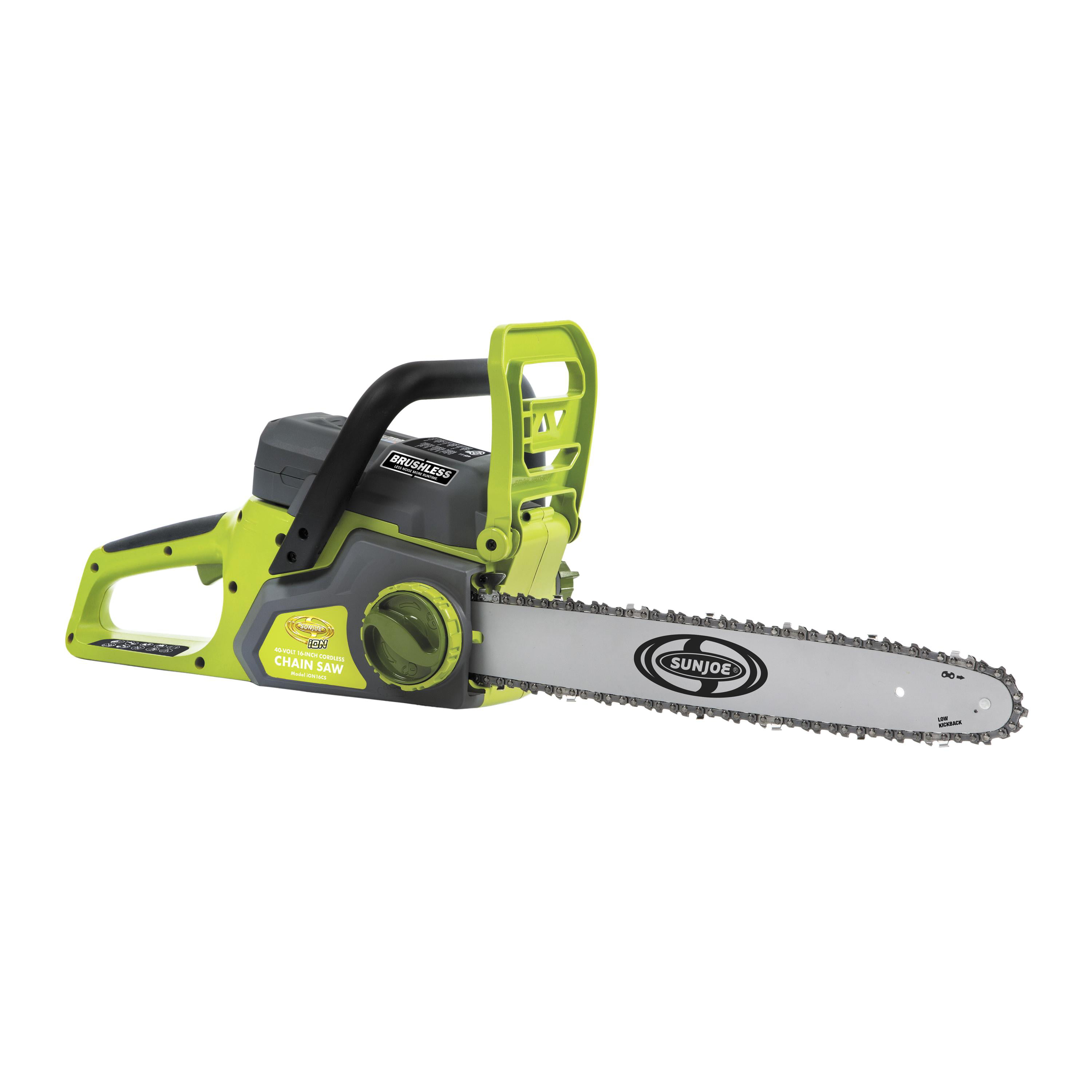 2.0 AH Battery Included 20362 Greenworks 10-Inch 24V Cordless Chainsaw