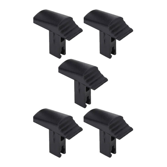 5x Pies de escalera Cubierta Almohadillas de goma Protector duradero resistente al desgaste Almohadillas trapezoidales Taburete Protectores de piernas Zulema Cubierta de pies de escalera