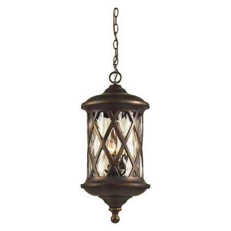 - Elk Lighting Barrington Gate Pendant Light - 24H in. Hazelnut Bronze