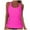 Z01-Hot Pink, variant on Jdkau Womens Tankini Tops Tummy Control Bathing Suit Top Square Neck Modest Swim Tank Tops No Bottom（Blue,XL）