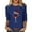 Blue, variant on Active Tops Women Lightweight Workout Shirts Women Shirts for Women Pack Athletic Wear for Woman T Shirt Women Soft Exercise Tops Shirts for Women Summer Tee Shirts Women Loose T Black S