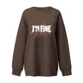 thumbnail image 3 of Heisall Womens Sweatshirts Autumn Winter Halloween Print Drop Shoulder Round Neck Long Sleeve 2025 New Style Fashion Casual Hoodies, 3 of 3