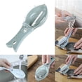 thumbnail image 4 of pitrice Plastic Fish Skin Scale Cleaning Scraper Manually Fish Seafood Peeler Brush Remover Cleaner, 4 of 8