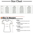 thumbnail image 3 of T-Shirts Décontractés d'Été à Manches Courtes pour Femmes Impression Zippée Tops Chemisier, 3 of 3