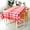 Red, variant on 6 Pcs Checkered Tablecloth 54*108 Inch Plastic Table Cover Graduation Tablecloths for Grad Wedding Bridal Shower Birthday Spring Graduate Party Decor ，Red