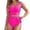 Red, variant on Xijirk Tankini Swimsuits for Women,Solid Color Bikini Set High Waist Tankini Top with Bottom Sports Swimwear Two Piece Bathing Suit for Swimming Beach,Swimsuit for Women,S,Red