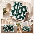 thumbnail image 5 of Rysoverian 2 Pcs Christmas Tree Hand Towels Soft Absorbent Fingertip Towels Holiday Kitchen Bathroom Decor, 5 of 7