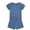 Blue, variant on Ticikt 5-13Y Girls Summer Outfits 2 Piece Sets Ruffle Short Sleeve Button Down Shirts and Shorts Set Kids Clothes with Pockets,Color:Blue,Size:7-8 Years