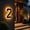 2, variant on 2026 New Solar House Numbers for Outside, LED Illuminated Address Sign, Dusk to Dawn Auto On/Off, IP65 Waterproof Lighted House Numbers, No-Drill Adhesive or Screw Mount for House, Garage