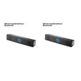 thumbnail image 3 of Inteprter Altavoz compatible con Bluetooth, altavoz de Subwoofer de sonido estéreo de doble bocina, barra de sonido de Audio de mesa, doméstico para 350T 2piezas, 3 of 6