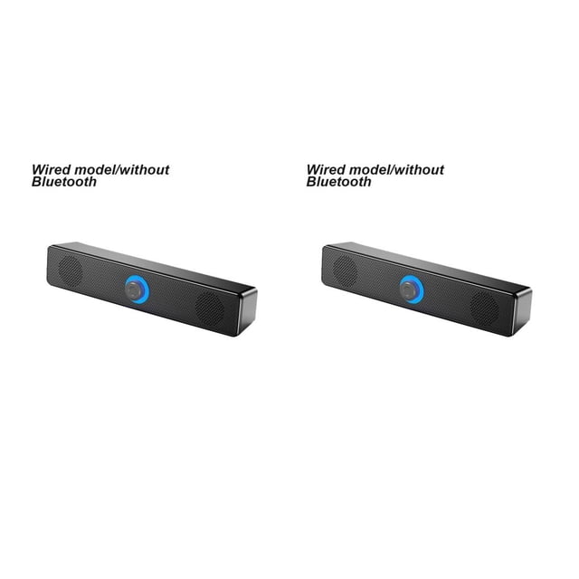 Sidaley Altavoz Subwoofer de doble bocina Altavoz Audio Barra de sonido doméstico Teatro Alto volumen PC Reproductor de música 350T 350T 2piezas