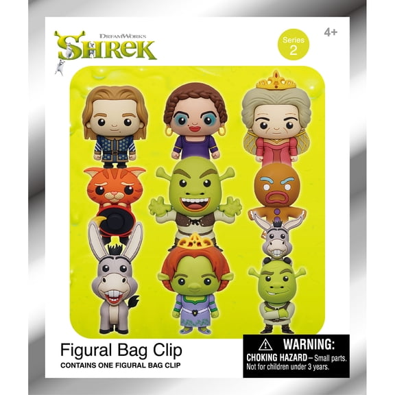 Shrek 3D Foam Bag Clip Blind Bag