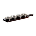 thumbnail image 2 of Juego de platos para , plato para servir con soporte, bandeja para aperitivos, plato para aperitivos, bandeja multifunción para condimentos de Plata con 4 rejillas., 2 of 8