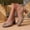 Brown, variant on Womens Japanese Style Bow Open Back High Heels, Wide Foot Sandals for Women Dressy, Pointed Toe Summer Dress Shoes for Wedding Party Evening