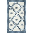 thumbnail image 4 of SAFAVIEH Chelsea Lara Floral Wool Area Rug, Ivory/Blue, 2'6" x 4', 4 of 9