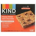 thumbnail image 5 of KIND Healthy Grain Bars, Peanut Butter Dark Chocolate, 1.2 oz, 5 Count, 5 of 7