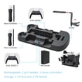 thumbnail image 3 of Base para cargador de gamepad Cargador de controlador de juego tipo C, estante de almacenamiento, soporte de carga, soporte de estación de acoplamiento para PS5 VR Move Gamepad JShteea Nuevo, 3 of 6