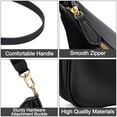 thumbnail image 5 of AOUNQ Clutch Tote Handbags with 2 Removable Straps and Zipper Closure Crossbody Bags Shoulder Purse Handbag for Women, 5 of 7
