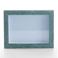 thumbnail image 2 of 14x28 Shadow Box Frame Farm Blue Real Wood with a Blue Acid-Free Backing | 13/16" of Usuable Depth, 2 of 7