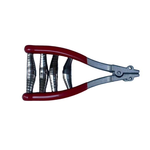 QualitChoice Stringing Machine Starting Clamp Durable for Racquet Squash Green Badminton Tennis Red Length 14 cm