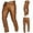 Brown, variant on Oalirro Mens Lounge Pants Men's Autumn Winter Punk Retro Goth Slim Casual Long Pants Trousers Pants