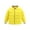 Yellow, variant on Otqutp Kids Snap Buttons Puffer Jackets Fleece Lined Quilted Warm Coats Boys Girls Open Front Lightweight Winter Outwear