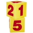 thumbnail image 2 of Juego de 2 números gigantes suaves de Foam Cubes Learning Resources, 2 of 3