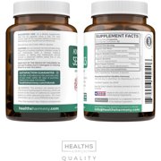 Healths Harmony Advanced Irish Sea Moss with Bladderwrack, Burdock Root, and Black Pepper, 60 Caps