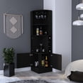 thumbnail image 5 of Space - Saving Bar Cabinet | Small Footprint with Big Storage (8 Cubbies and 2 Shelves) | Ideal for Limited Spaces, 5 of 5