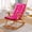 Pink, variant on Specollect Clearance 2Pcs Corduroy Patio Chaise Lounger Cushion,Lounge Chair Recliners Chair Cushions,Rocking Chair Sofa Cushion,Thick Padded Swing Bench Cushion 40x110x8cm