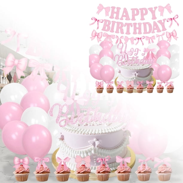 Decoración para fiestas de cumpleaños. Set de decoración para el hogar adecuado para niños.