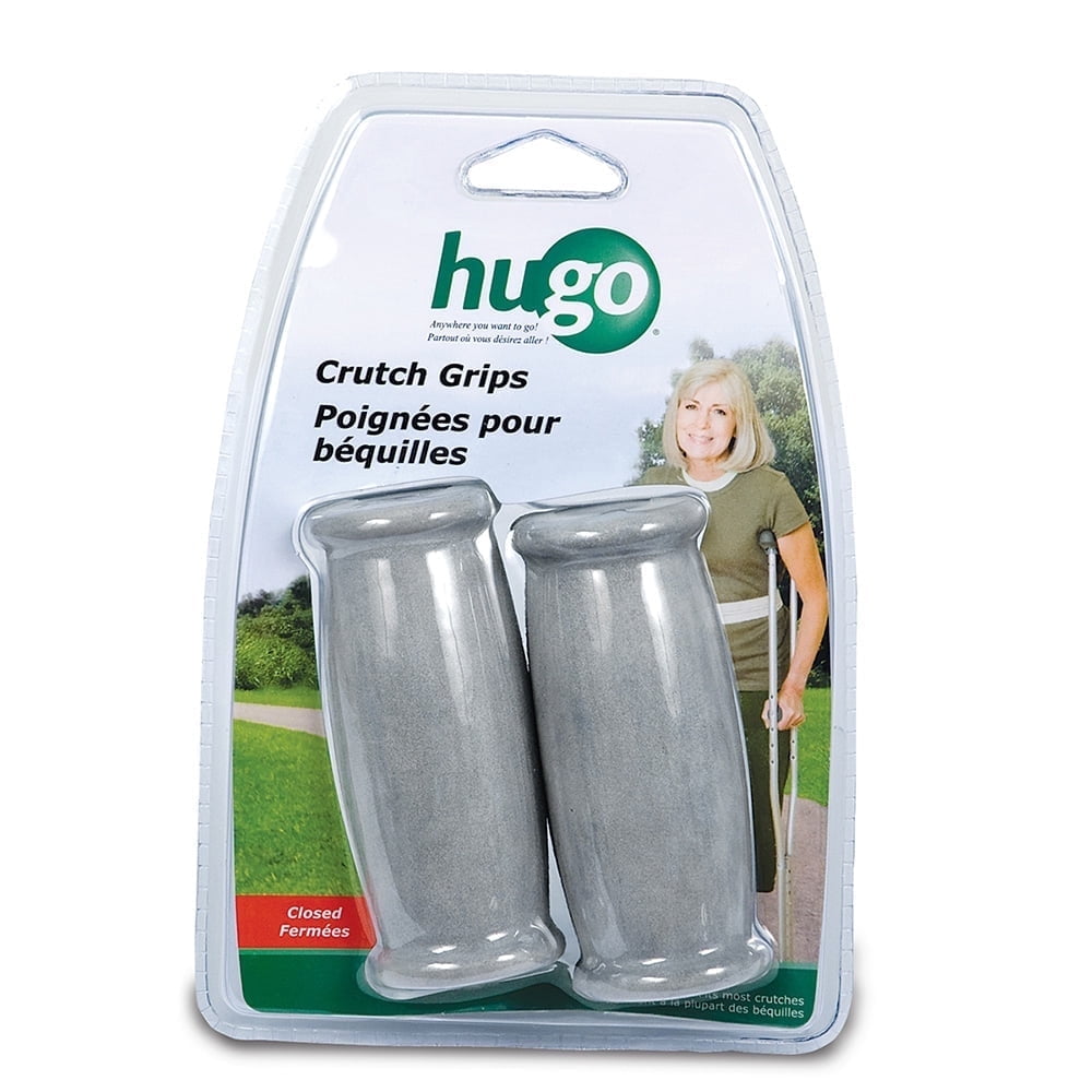 Hugo Crutch Hand Grips, Closed, Pair