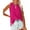 Pink, variant on Qaspx Printed Tank Tops for Women Sleeveless Shirts Summer Side Split Blouses Casual Ladies Tops