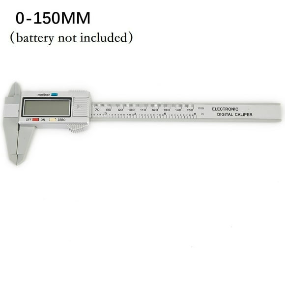Digital Vernier Calipers 150Mm Lcd Electronic Carbon Fiber Meter Measuring Ruler