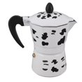thumbnail image 1 of Aluminum Coffee Pot with Cow Pattern Design, Portable Pot for Camping, Picnics, 1 of 7