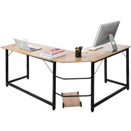 Ktaxon 90 L Shaped Desk Corner Latop Computer Pc Study Office Table Ktaxon 90 L Shaped Desk Corner Latop Computer Pc Study Office Table Home Workstation
