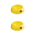 thumbnail image 1 of Maytalsory Environmentally Friendly Choice For Pet S Feeding Plastic Dog Bowl And Multiple yellow large size 2Set, 1 of 6