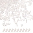 thumbnail image 1 of Uxcell 1800-Pack Cuentas Bugle, Cuentas de Vidrio de Tubo de Bordado de 2x4mm para Manualidades DIY/Pulsera/Collares Color Transparente, 1 of 7
