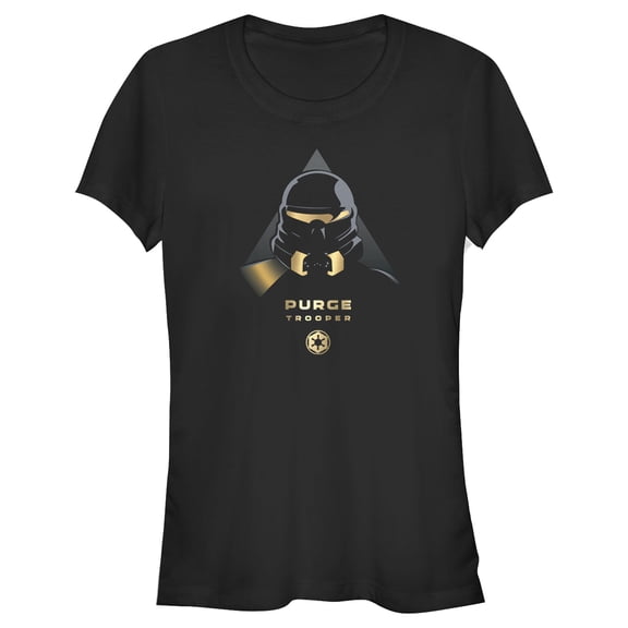 Junior's Star Wars Jedi: Fallen Order Purge Trooper Symbol Graphic Tee Black Small