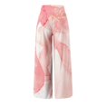thumbnail image 4 of MKLEKYY Leggings deportivos para mujer, pantalones de yoga holgados de cintura alta y elástica, pantalones largos casuales, 4 of 4