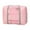 Pink, variant on Byujiro Portable Luggage Bag with Large Capacity Foldable Storage Bag with Handle Sleeve That Can Be Used As A Trolley Travel Plane Bag