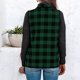 thumbnail image 4 of Pntutb Mujer Moda Casual Plaid Felpa Chaleco Solapa Chaqueta Pntutb Pntutb-1576, 4 of 4