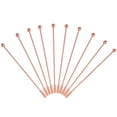thumbnail image 3 of 10 cucharas de café de acero inoxidable para agitar cócteles, cucharas agitadoras en espiral, barra agitadora, 3 of 7