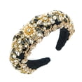 thumbnail image 2 of Sonducket Diadema barroca Tocados Diamantes Perla Cristal Cabello exagerado Brillante Temperamento hermoso Luz Pasarela de lujo Dama Accesorio para el cabello Sonducket AP017601-00, 2 of 6