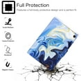 thumbnail image 3 of Allytech Case Fits for All-New Fire HD 10 Plus 2021(11th Gen), Fire HD 10.1" 2021 Case, Premium PU Leather Folding Stand Wallet Case with Auto Sleep Wake for Fire HD 10.1" 2021, Blue Marble, 3 of 7